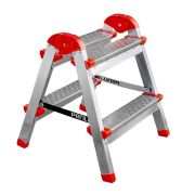 Стремянка Стальная двухсторонняя 2-х ступенчатая ЯРУС