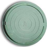 Люк полимерный легкий 70 кН зеленый