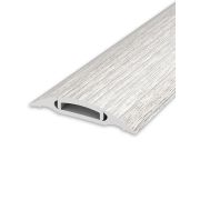 Порог с монтажным каналом 900/42 мм Ясень серый /253