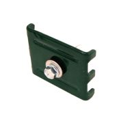 Крепление скоба и саморез 5,5*32 RAL 6005