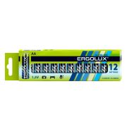 Батарейка щелочная 1,5 АА LR6 BР-12 Alkaline ERGOLUX