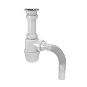 Сифон для умывальника 1 1/2х40 с мет.реш 40х40/50 S0115