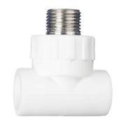 Тройник PPRC с НР 20х1/2 MeerPlast