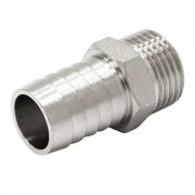 Штуцер для шланга 1/2 х 18 с НР никелир STI