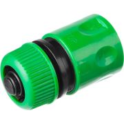 Соединитель быстросьемный для шланга с автостопом 1/2 Росток