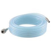 Шланг пневматический ПВХ 10х16мм 18 бар армированный прозр быстросъемн 15м Stels