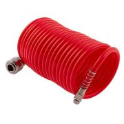 Шланг спиральный воздушный 5 м с быстросьемными соединениями Matrix