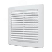 ЭРА Решетка вентиляционная 150х150мм (1515РЦ), с москит. сеткой, АБС пластик, белая