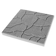 Тротуарная плитка 300х300мм Тучка серая