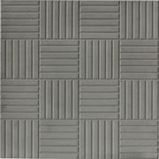 Тротуарная плитка 300х300мм Паркет серая