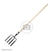 Вилы копальные 4х-рогие с черенком  шир180мм длина 230мм АРТИ /5