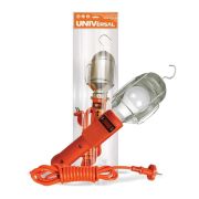 УНИВЕРСАЛ Светильник ручной с выкл. ПВС 2х0,75, 60/15/7Вт, Е27, керамика, 10м 966U-0110