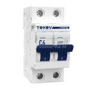 Выключатель автоматический модульный 2П 20А 4.5кА х-ка C TOKOV Electric TKE-PZ45-MCBI-2-20-C