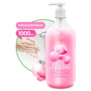 Жидкое крем-мыло MILANA Fruit Bubbles, 1л Grass