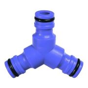 Соединитель тройной «Жук» под коннектор /25