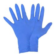 Перчатки резиновые  ХАЙРИСК размер  M/50шт=25пар  HR002G