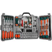 1310-01-TS6 Набор инструментов 101 ПРЕДМЕТ, диэлектрич. отвертки, ПЛАСТИКОВЫЙ КЕЙС, Sturm!