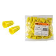 Соединительный изолирующий зажим (скрутка) СИЗ-4 д/провода 3,5-11,0мм2, желтый (уп.50шт)