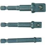1041-04-S3AD Набор адаптеров для торцевых головок HEX6-SQ 1/4«, 3/8», 1/2