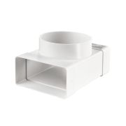 НАШ ВЕНТ Тройник 531 110х55мм d=100мм