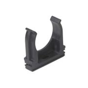 Держатель для труб (клипса) d32мм пластик черн. Ruvinil К01132Ч уп. 80 шт