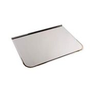 Предтопочный лист Феррум нержавеющий (430/0,5 мм) 1000х580мм полукруглый