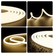 Набор Светодиодная лента для бани и сауны 24В 9,6Вт 2835/120LED 3000К IP68+Блок 100Вт 24В