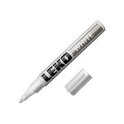 Маркер-краска LEKON Standart белый 2мм. нитроэмаль