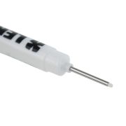 Маркер перманентный LEKON Pika белый 0,5мм. удлиненный наконечник