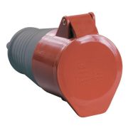 Розетка кабельная 16А 380В 3P+PE ССИ-214 IP44 IEK PSR22-016-4