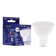Лампа светод. 7Вт Soffit 4000K GU5.3 176-264B TKE-MR16-GU5.3-7-4K