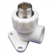 Угольник с креплением PPRC НР MeerPlast 20х1/2