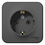 Розетка 1-м ОП Blanca 16А IP20 250В c заземл. без защ.шторок бел. SE BLNRA010101