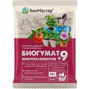 Биогумат +9 микроэлементов 20г - БиоМастер