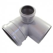 Отвод ПП 110х87 с выходом 50 (левый)