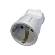 Разетка переносная штепсельная РП16-002 белая c з/к