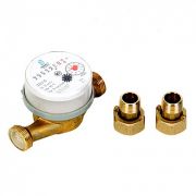 Счетчик воды ДУ15 универсальный Экомера (L-110) с КМЧ