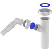 Отвод для стиральных машин (бел) ВИР (1202)