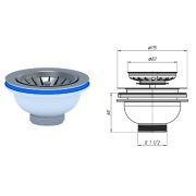 Выпуск Ани (М250) 3 1/2 с нерж.сеткой