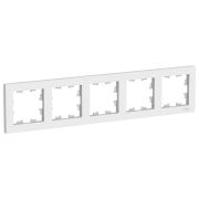 Рамка 5-пост.универсальная белый ATN000105